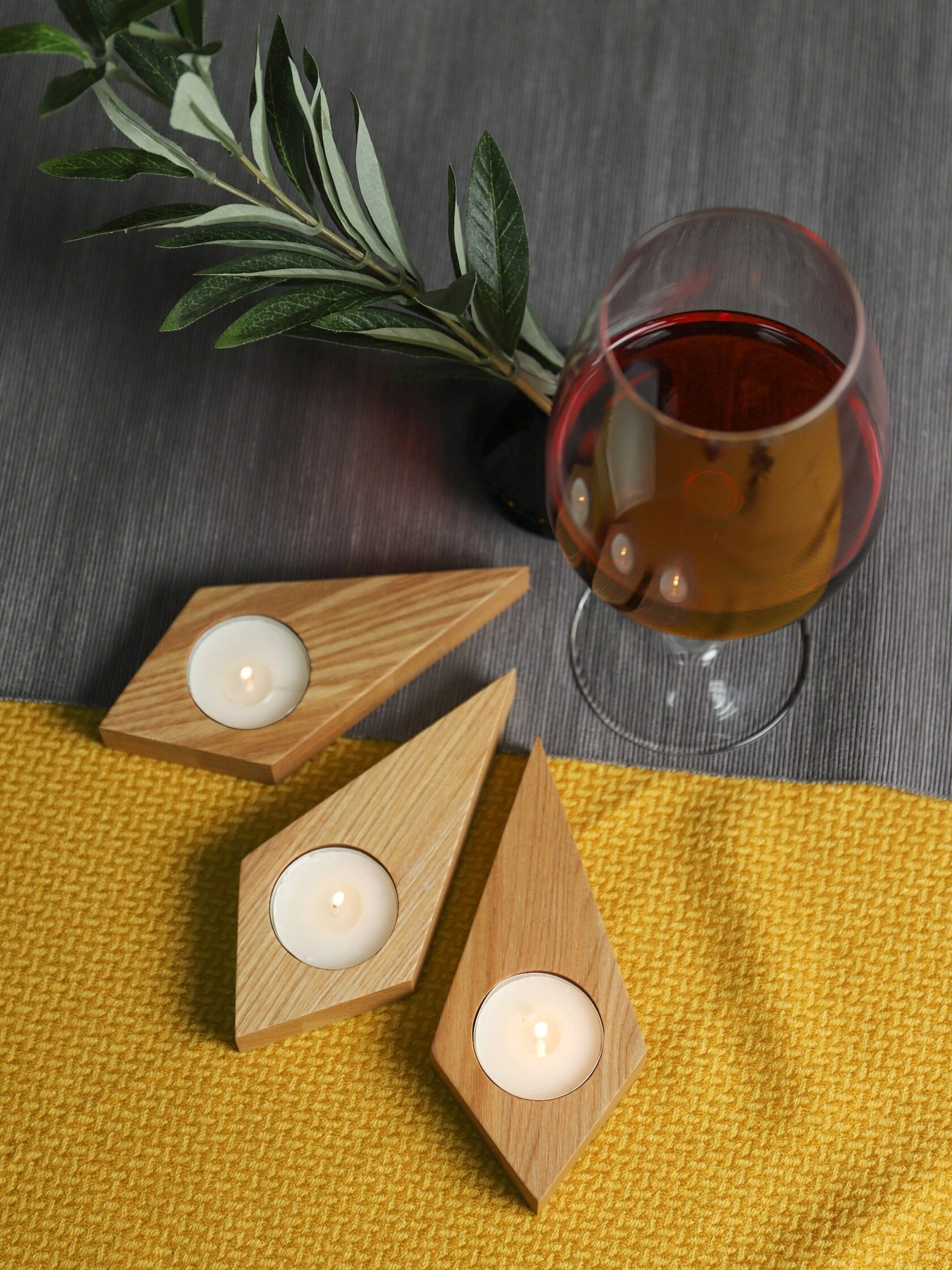 Подсвечники    Welovewood     6 шт  Натуральный цвет