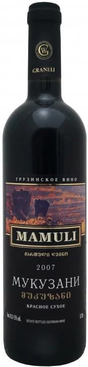 Вино Гранели  Мукузани Мамули 2007 750 мл