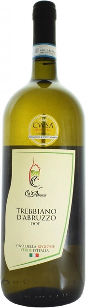 Вино Ca d'Abruzzo  Trebbiano d'Abruzzo   2019 1500   мл