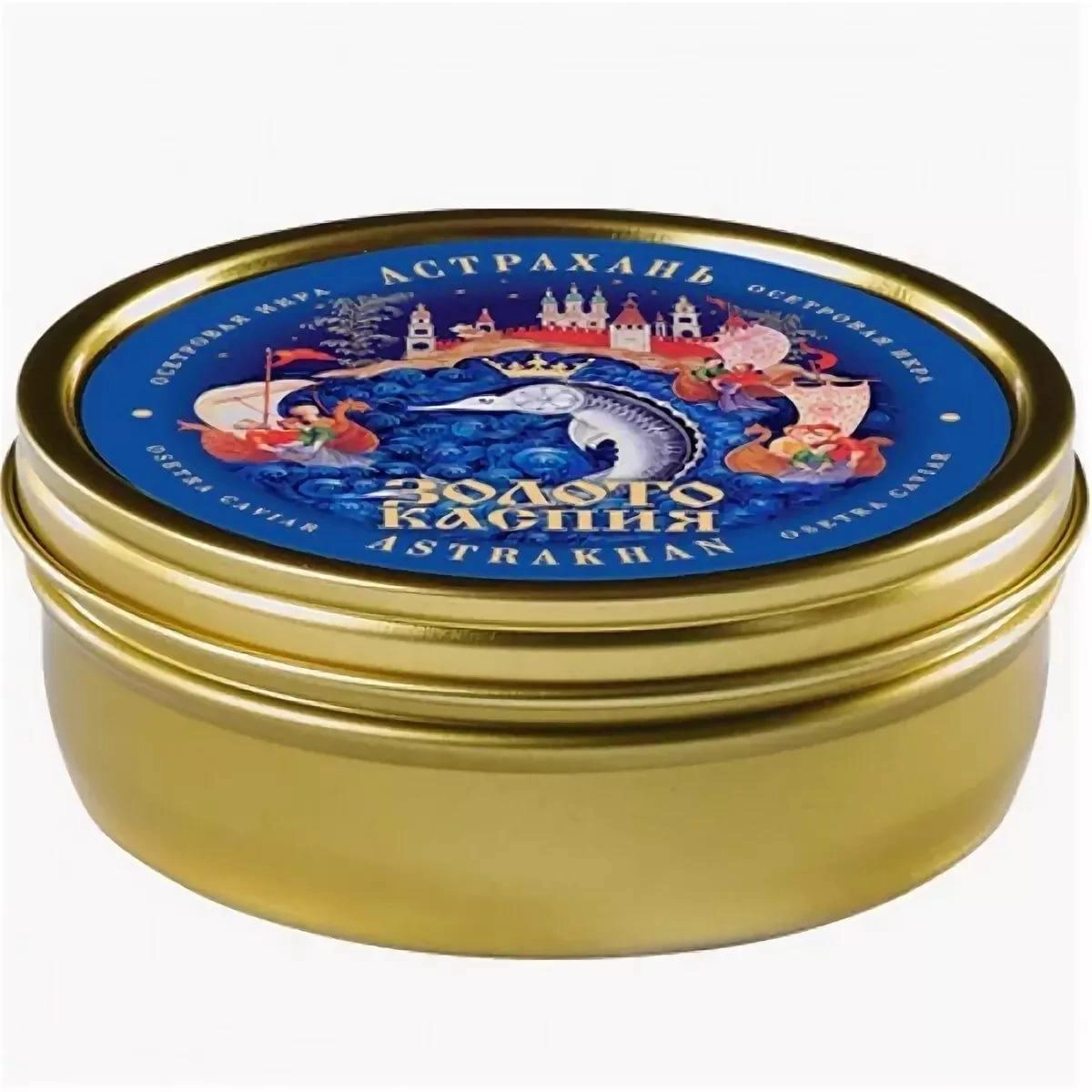 Икра осетровая классическая Золото Каспия ж/б 250г