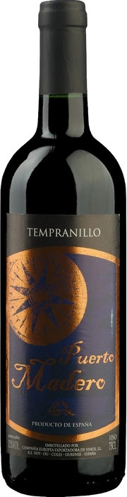 Вино Puerto Madero Tempranillo  Пуэрто Мадеро  Темпранильо 750 мл