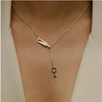 Колье с кулоном NECKLACE WINE