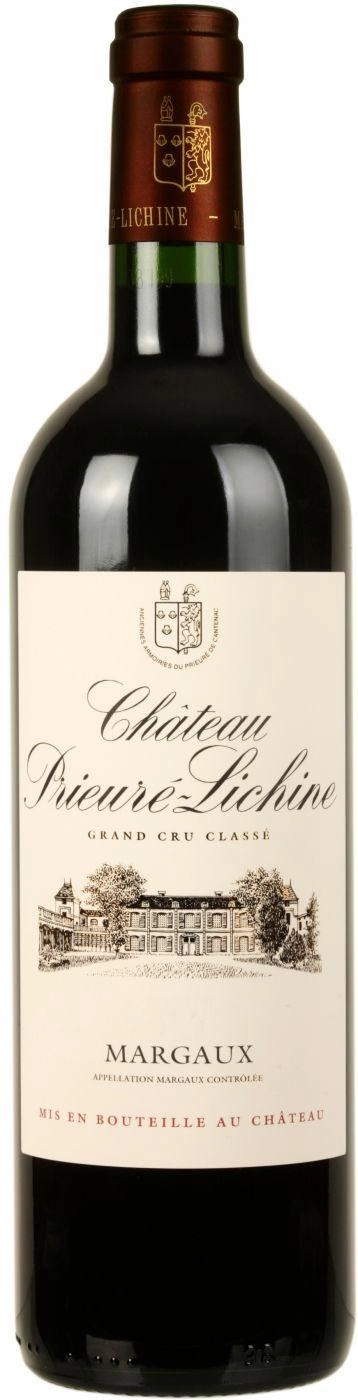 Вино Chateau Prieure-Lichine  Margaux AOC  2018 750 мл