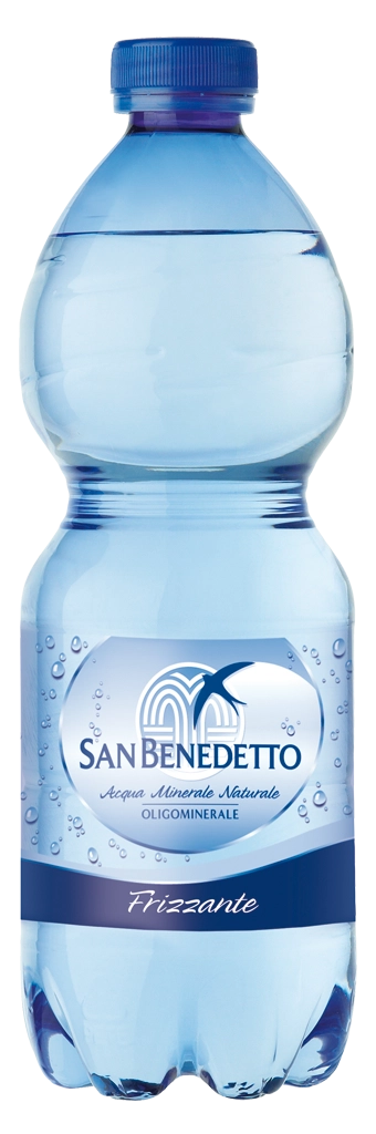 Вода San Benedetto Sparkling PET  Сан Бенедетто газированная в пластиковой бутылке 500 мл