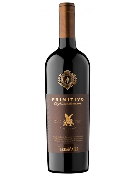 Вино TerraMater  Primitivo  2020  750 мл