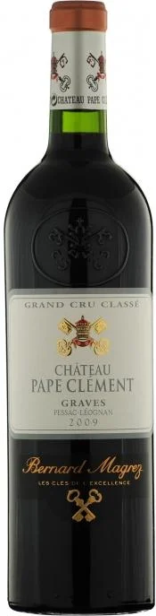 Вино Chateau Pape Clement AOC Pessac-Leognan Grand Cru Classe de Graves Шато Пап Клеман 2009 750 мл