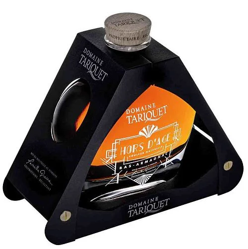 Арманьяк Domaine Tariquet Hors d'Age Carafe Art Deco, Bas-Armagnac AOC gift box  700 мл
