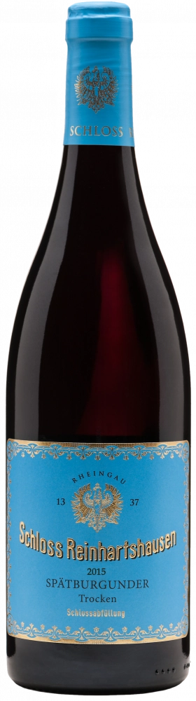 Вино Schloss Reinhartshausen, Spatburgunder Rheingau, Шлосс Райнхартсхаузен, Шпетбургундер Рейнгау 2015 0,75