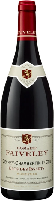 Вино Faiveley Gevrey-Chambertin 1-er Cru Clos des Issarts  2018 750 мл