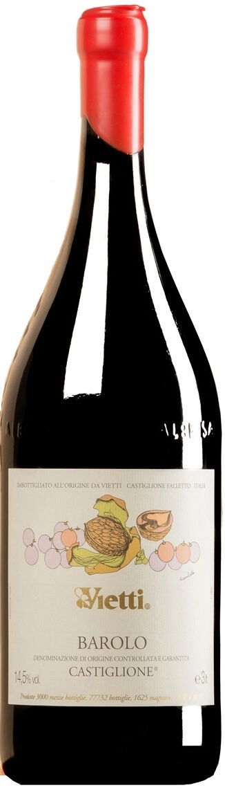 Вино Vietti  Barolo Castiglione DOCG  red dry  2020  3 л
