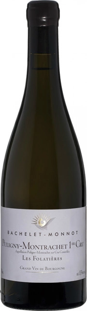 Вино Bachelet-Monnot  Puligny-Montrachet 1er Cru  Les Folatieres  AOC  2018 750 мл