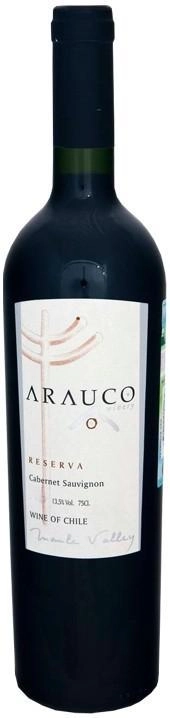 Вино  Arauco Cabernet Sauvignon Reserva Арауко Каберне Совиньон Ресерва 750 мл