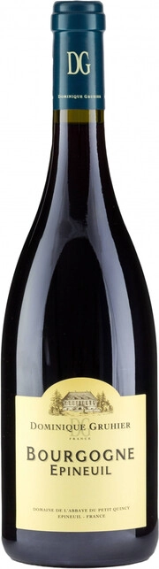 Вино Dominique Gruhier Bourgogne Epineuil AOP Rouge  2022 750 мл