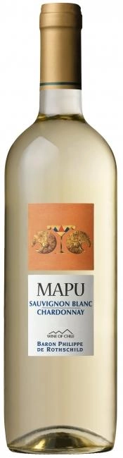 Вино Baron Philippe de Rothschild, "MAPU" Sauvignon Blanc Chardonnay, "МАПУ" Совиньон Блан-Шардонне, 2010