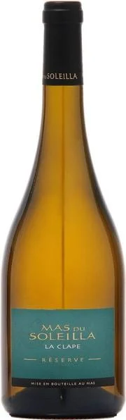 Вино Mas du Soleilla, Reserve Blanc La Clape, Coteaux du Languedoc AOC, Мас дю Солейя, Резерв Блан Ля Кляп, 2011