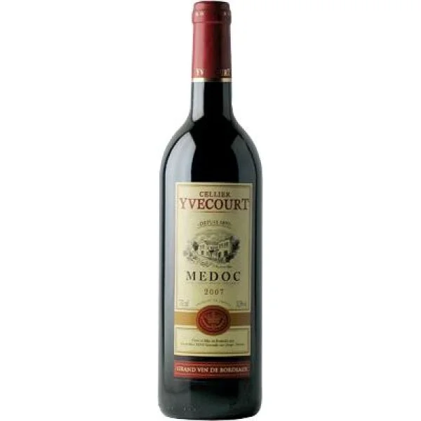 Вино Yvecourt Medoc Ивкур Медок красное сухое 750 мл