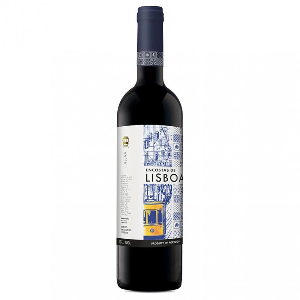 Вино  Amareleza Vinhos  Амарелеза Виньос  Энкошташ де Лисбоа  красное 2018  750 мл