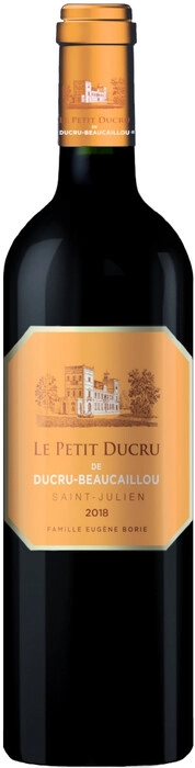 Вино Le Petit Ducru de Ducru-Beaucaillou Saint-Julien AOC  2018 750 мл