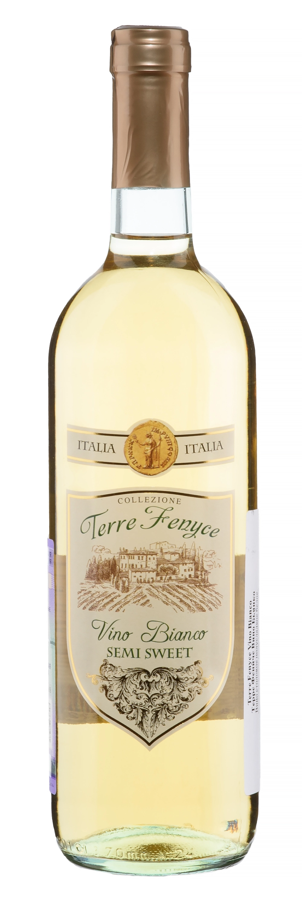 Вино  Terre Fenyce Bianco Semi Sweet    750 мл