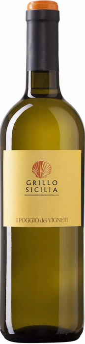 Вино Il Poggio dei Vigneti Grillo Sicilia   2022  750 мл