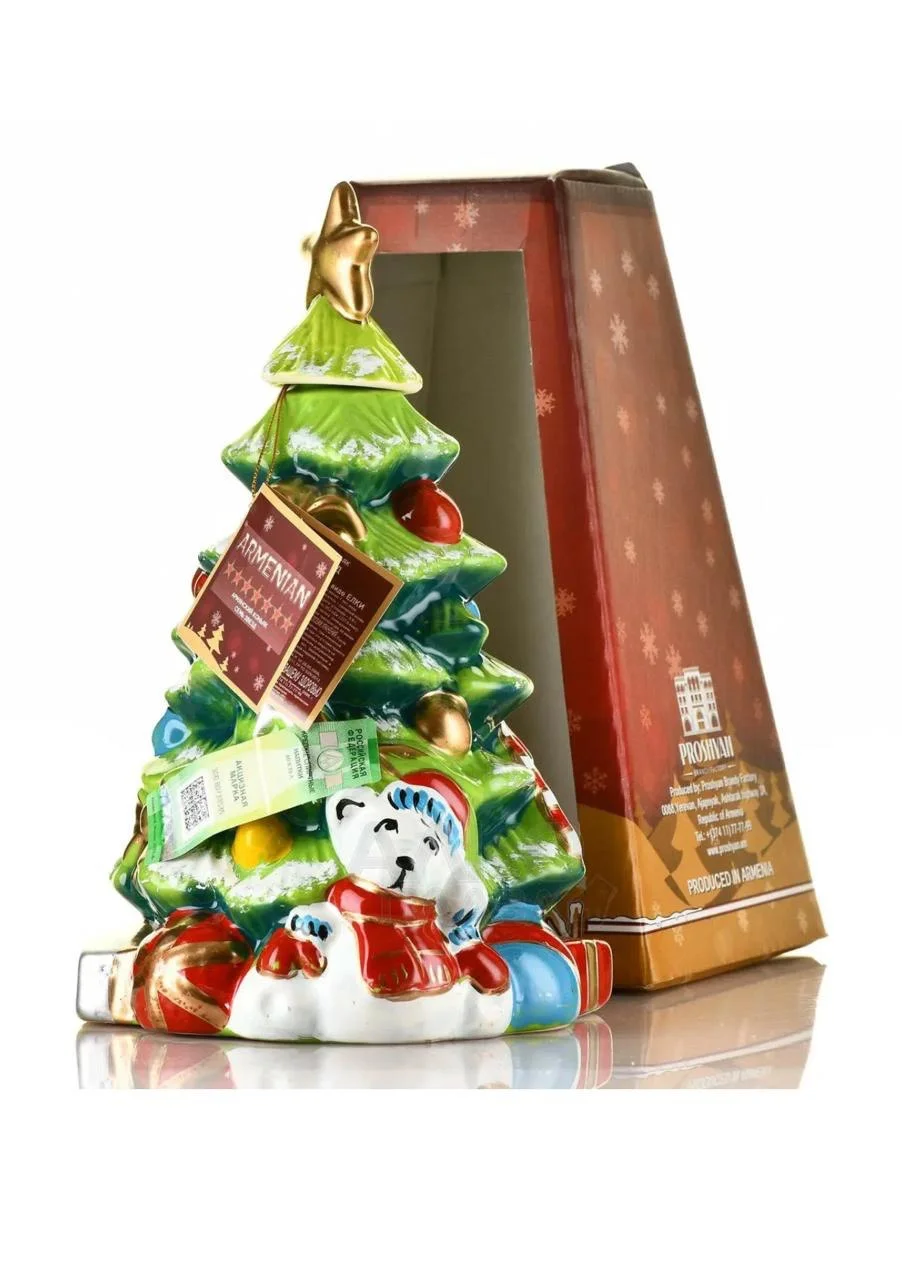 Конья Прошянский Коньячный Завод Елочка 7 лет п/у   750 мл