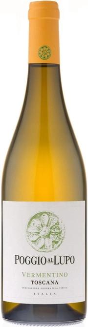 Вино Poggio al Lupo  Vermentino  Toscana IGT  Поджо аль Лупо Верментино 2018 750 мл