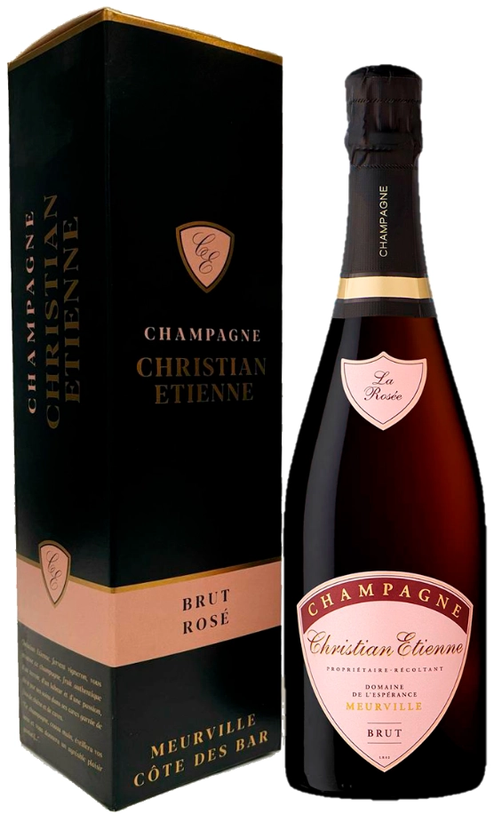 Шампанское Christian Etienne La Rose Brut gift box  2021  750 мл