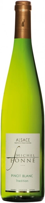 Вино Michel Fonne Pinot Blanc Tradition Alsace AOC Мишель Фонне Пино Блан Традисьон 2020 750 мл