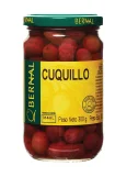 Оливки CUQULLO, черные с косточкой, в стекле 300 г (по 12 шт)