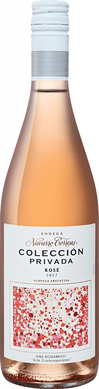 Вино Вodega Navarrо Correas Coleccion Privada  Rose  Mendoza DO  Бодега Наварро Корреас Колексьон Привада Розе  2018 750 мл