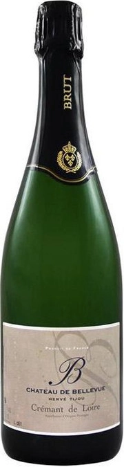 Игристое вино   Chateau de Bellevue  Brut Blanc  Cremant de Loire  750 мл