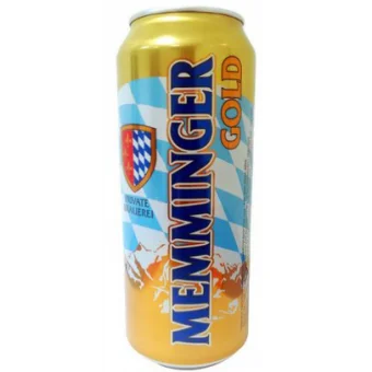 Пиво Memminger Gold Меммингер Голд ж/б 500 мл