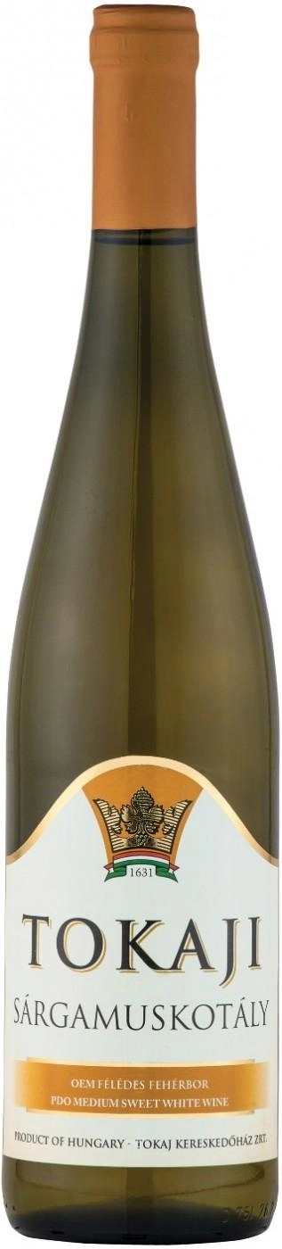 Вино Tokaj Kereskedohaz Tokaji Sargamuskotaly  semi-sweet   Токай Керешкедохаз Токай Золотой Мускат  полусладкое 750 мл