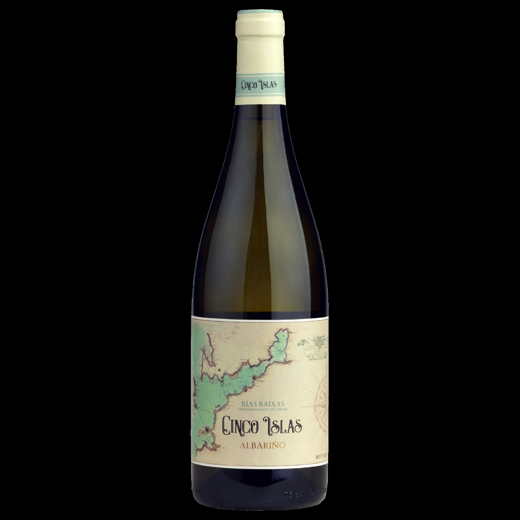 Вино Bodegas Chaves Cinco Islas  DO Rias Baixas  2022 750 мл 13,0 %
