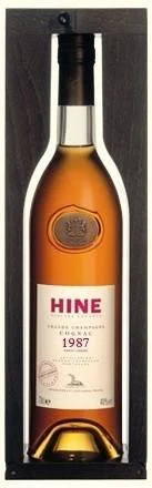 Коньяк Hine  Vintage  Early Landed  1987  in wooden box  Хайн  Винтаж  Эрли Лэндид 1987 в деревянной коробке 700 мл