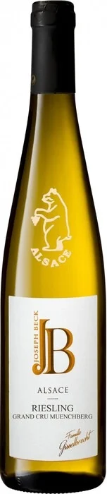Вино Joseph Beck Riesling Grand Cru Munsterberg Alsace AOC  2018  750 мл  