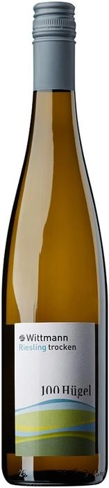 Вино Wittmann Rheinhessen  100 Hügel Riesling trocken Виттман Рейнхессен Виттман 100 Хюгель Рислинг трокен 2021 750 мл