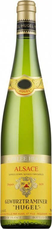 Вино  Hugel  Gewurztraminer  Jubilee  AOC Хюгель Гевюрцтраминер  Жюбиле 2009 750 мл
