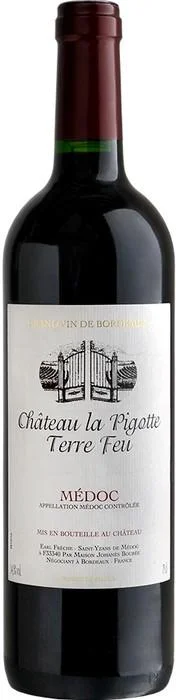 Вино Maison Bouey Chateau la Pigotte Terre Feu Medoc AOC Шато ла Пигот Тер Фё Медок 750 мл
