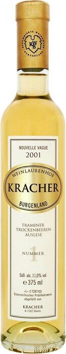 Вино Kracher TBA №1 Traminer Nouvelle Vague Крахер ТБА №1 Траминер Новель Вог 2001 375 мл