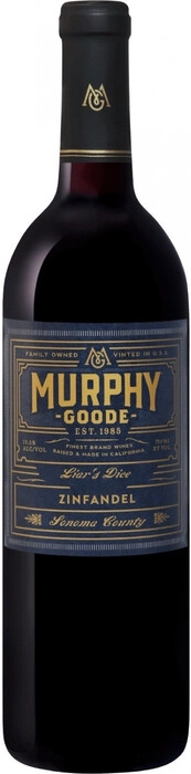 Вино Murphy-Goode  Liar's Dice Zinfandel  Мерфи-Гуд  Лайерс Дайс Зинфандель 2015 750 мл