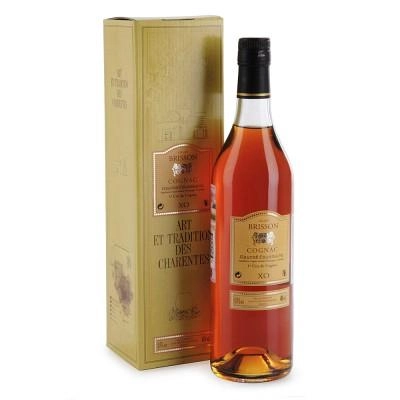 Коньяк Cognac Gilles Brisson Grande Champagne XO gift box К700 мл