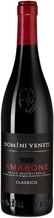Вино  Domini Veneti  Amarone della Valpolicella Classico DOC Домини Венети  Амароне делла Вальполичелла Классико  2019  750 мл