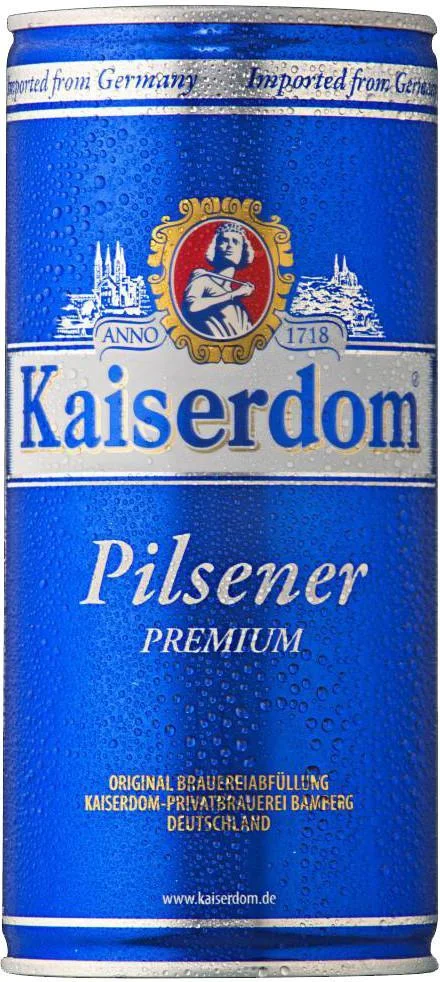Пиво Kaiserdom Pilsener Кайзердом Пилснер ж/б 1000 мл