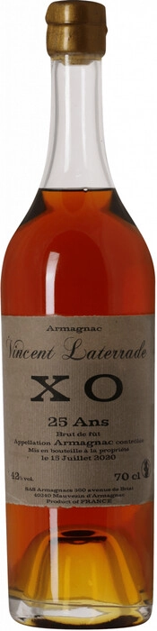 Арманьяк Fitte et Laterrade, X.O. 25 Ans Armagnac AOC   700 мл