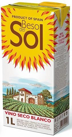 Вино Beso del Sol  Blanco 1000 мл