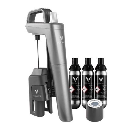 Система для подачи вин по бокалам Coravin Model 6 Коравин Модель 6+ 3 капсулы + игла+пробка