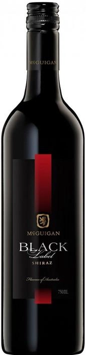 Вино McGuigan Black Label Shiraz  МакГиган Блэк Лейбл Шираз  2015 750 мл