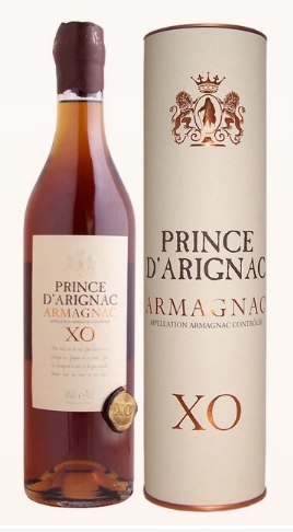 Арманьяк Prince d'Arignac XO in tube  700 мл