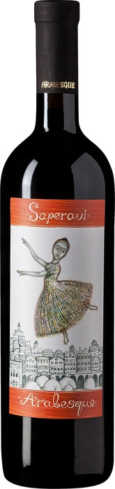 Вино  Nina Ananiashvili Arabesque Saperavi Нина Ананиашвили  Арабески Саперави  2018 750 мл
